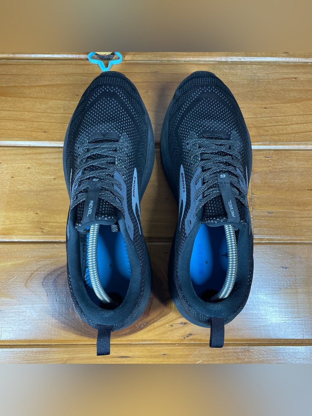 Brooks Revel 6 Mens 11.5 D Black Blackened Pearl Gray Running Shoes 1103981D072 - Picture 12 of 16